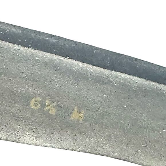 Stuart Weitzman Black Suede Pumps Block Heel Gold Accent Comfort Size 6.5 Medium - Picture 6 of 9